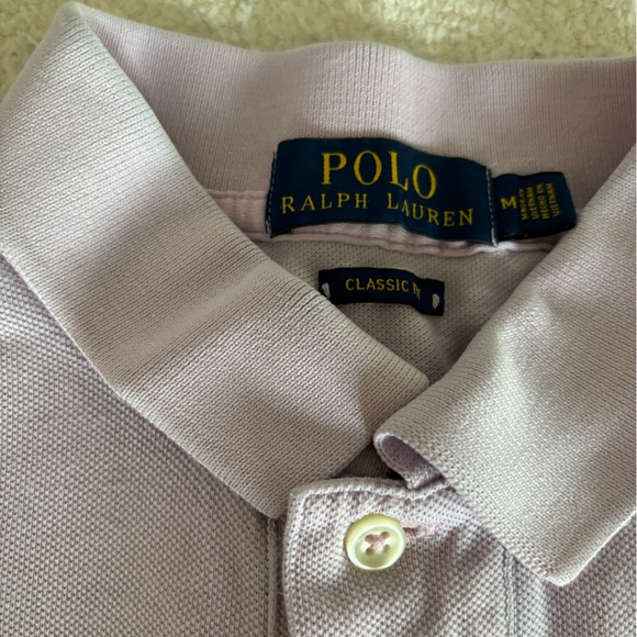 Comfy Polo shirt. Ralph Lauren. Pink color. Size M. - Picture 3 of 3
